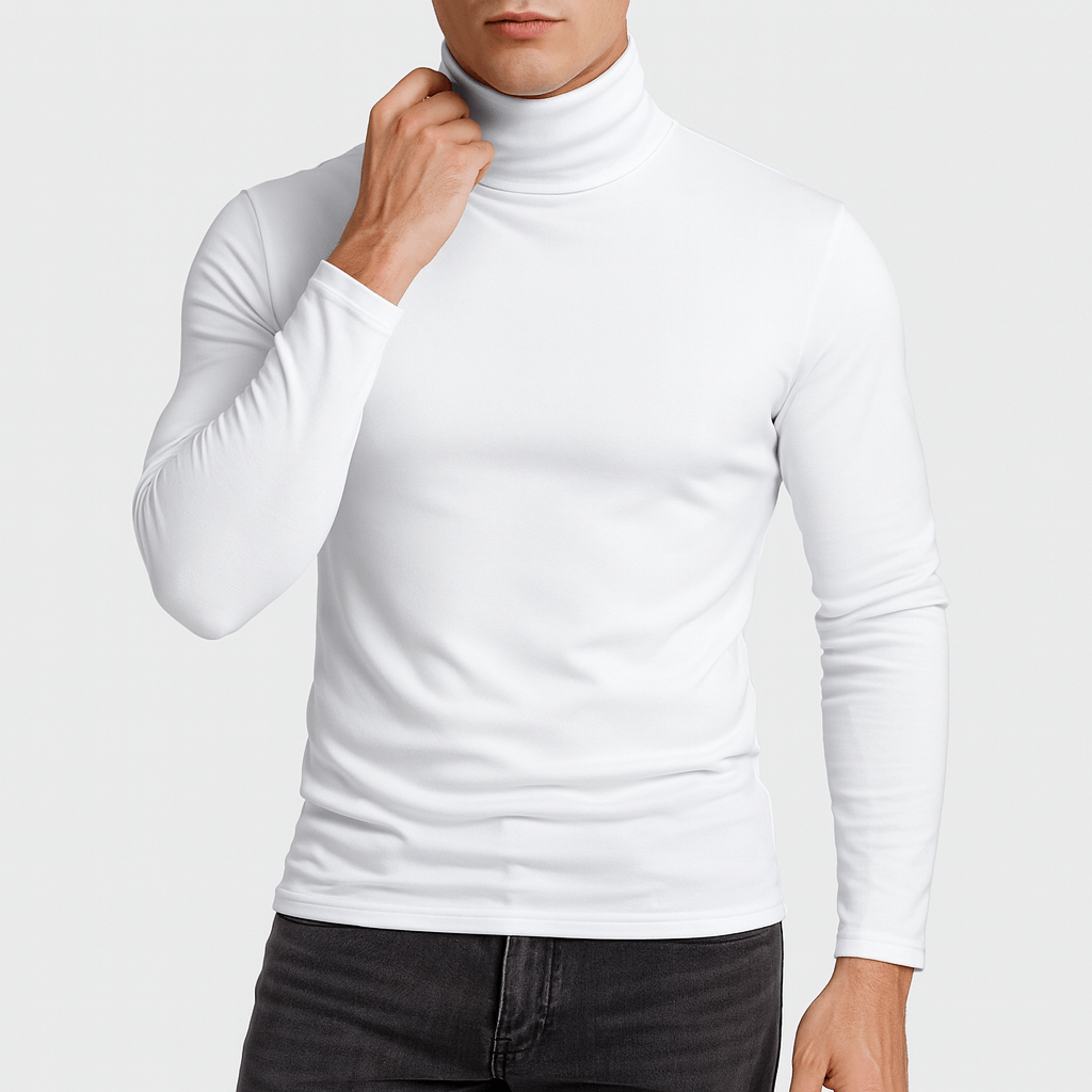 LUXEOUTFIT | Slim Turtleneck Tee