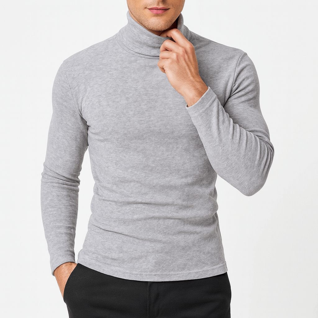 LUXEOUTFIT | Slim Turtleneck Tee