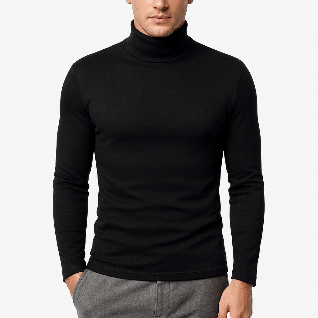 LUXEOUTFIT | Slim Turtleneck Tee