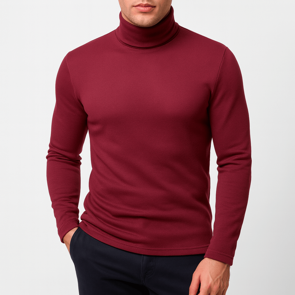 LUXEOUTFIT | Slim Turtleneck Tee