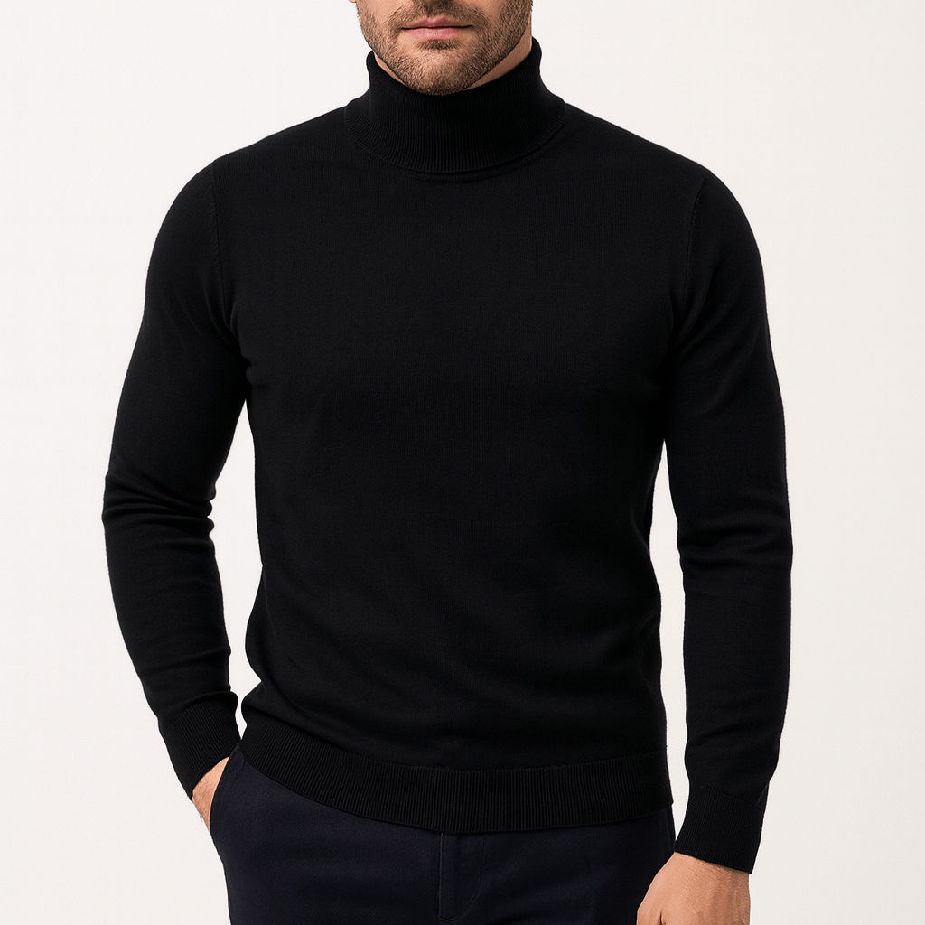 LUXEOUTFIT | Slim Turtleneck Top