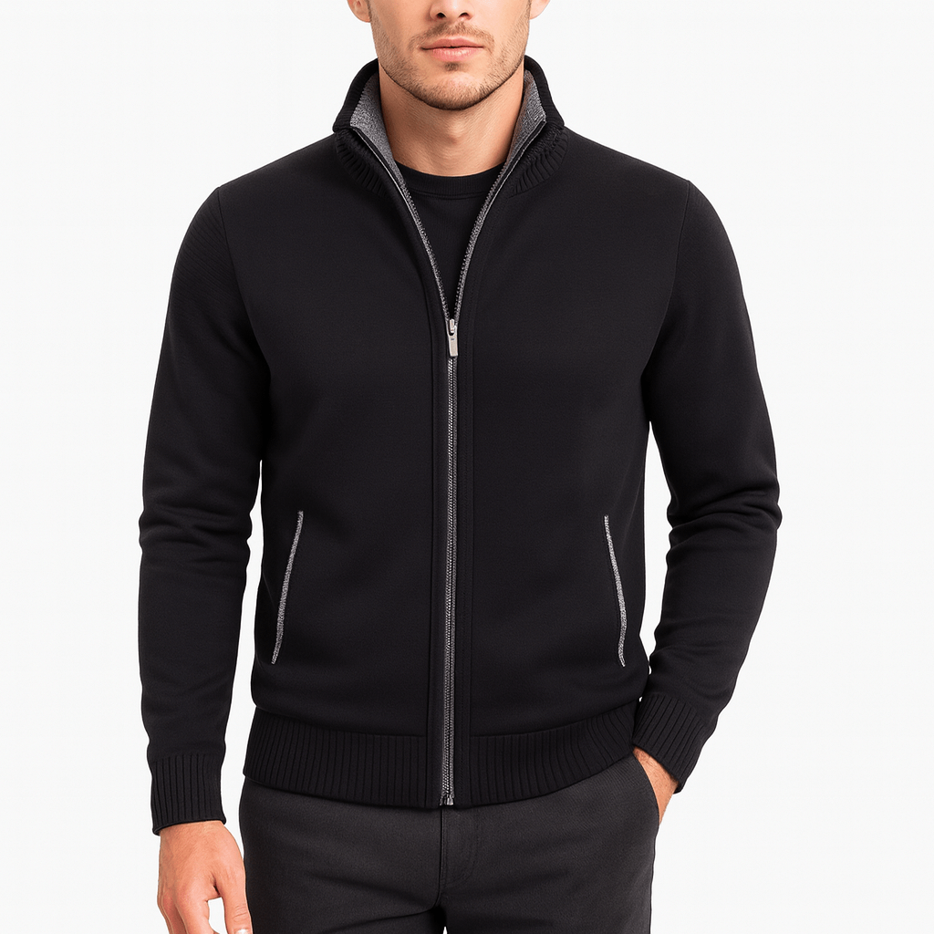 LUXEOUTFIT | Slim Wool Cardigan