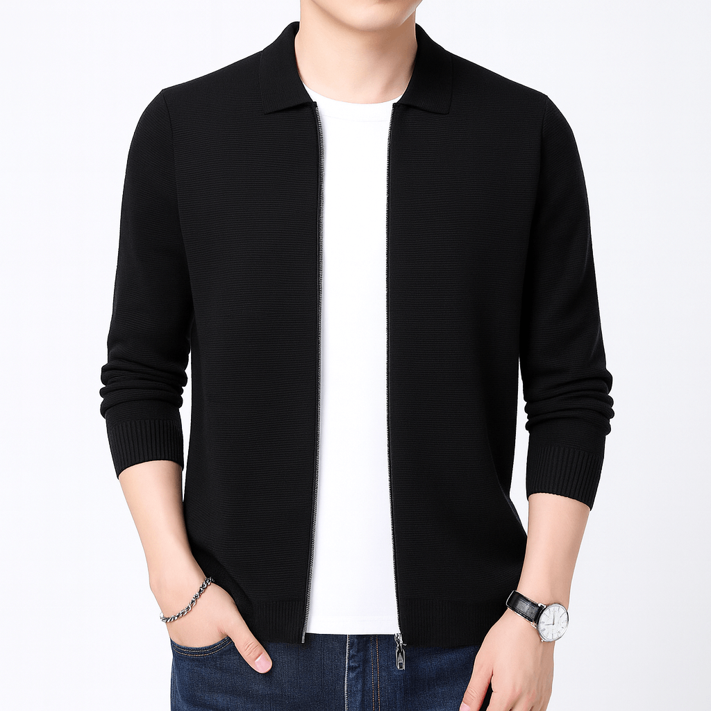 LUXEOUTFIT | Slim Wool Cardigan