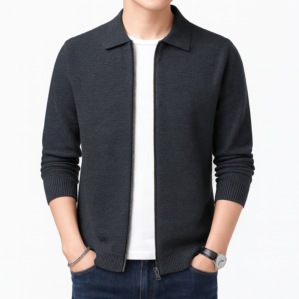 LUXEOUTFIT | Slim Wool Cardigan