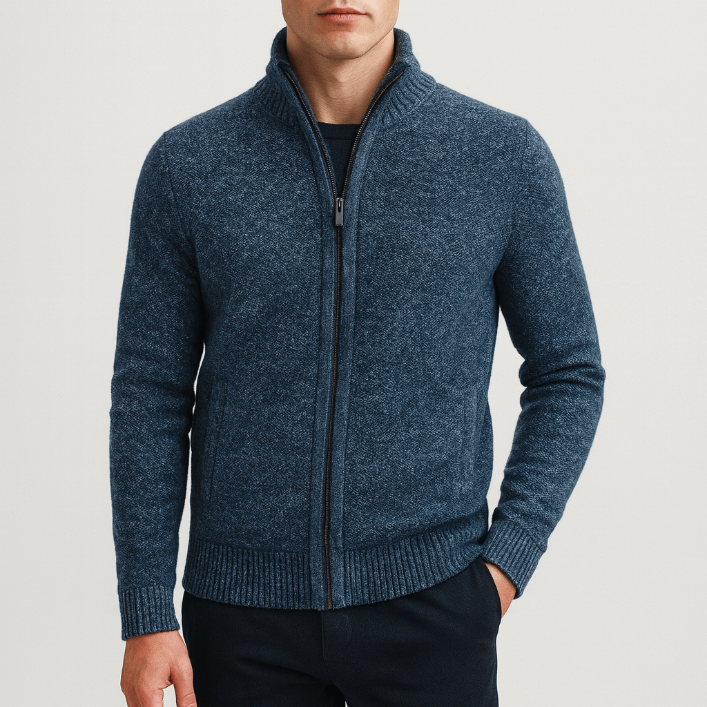 LUXEOUTFIT | Slim Wool Cardigan