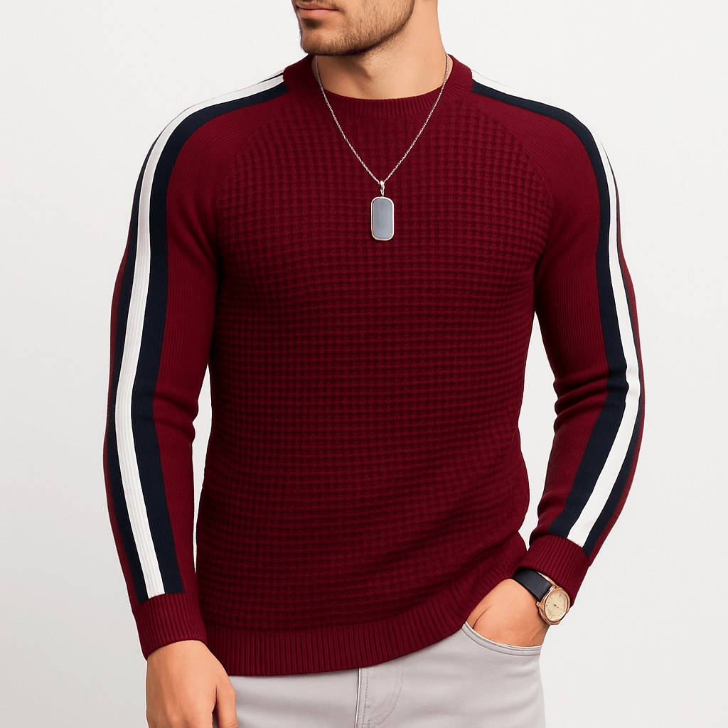 LUXEOUTFIT | Stripe Knit Sweater