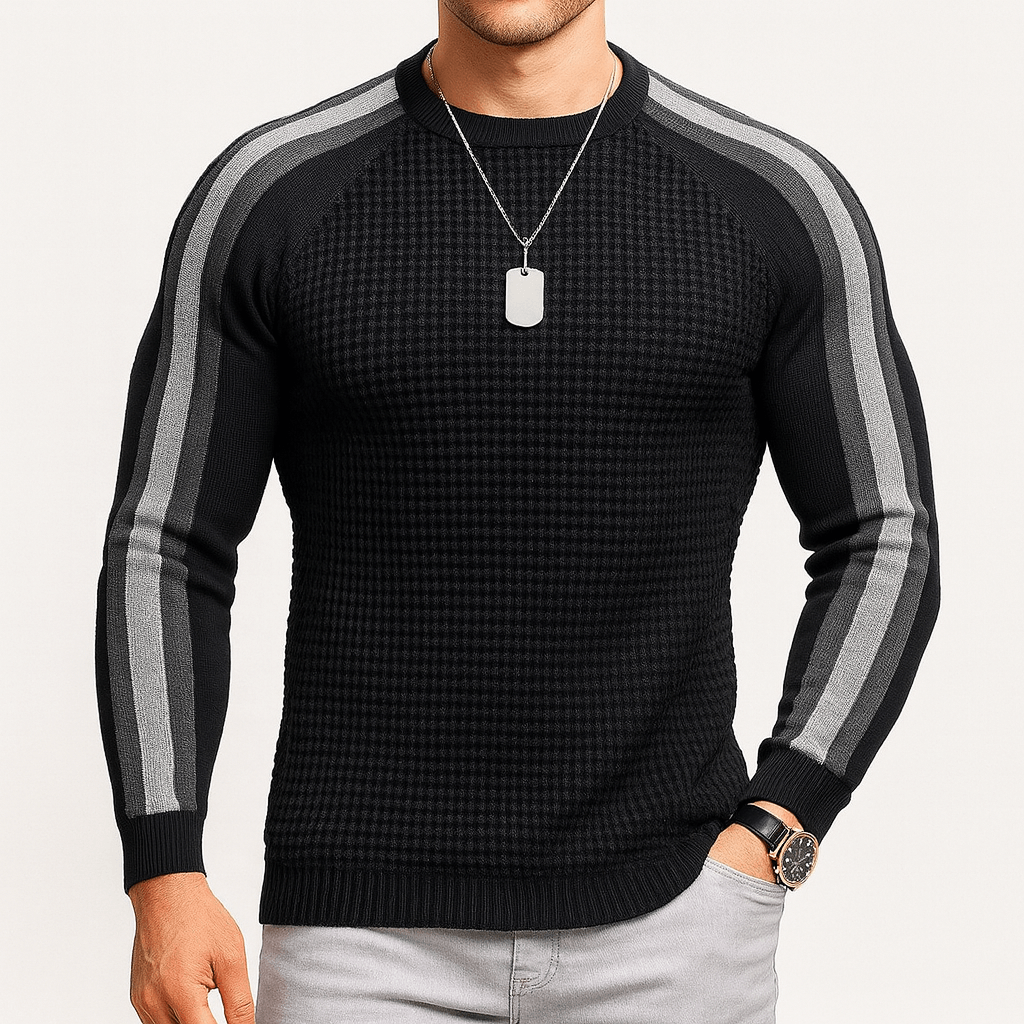 LUXEOUTFIT | Stripe Knit Sweater