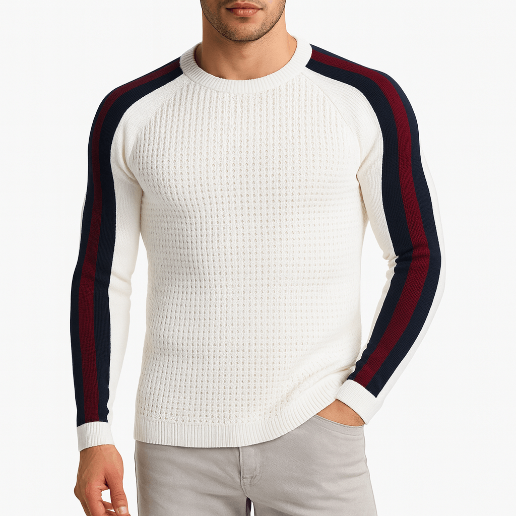 LUXEOUTFIT | Stripe Knit Sweater