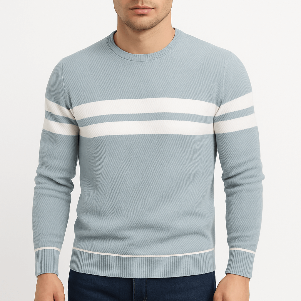 LUXEOUTFIT | Striped Knit Jumper