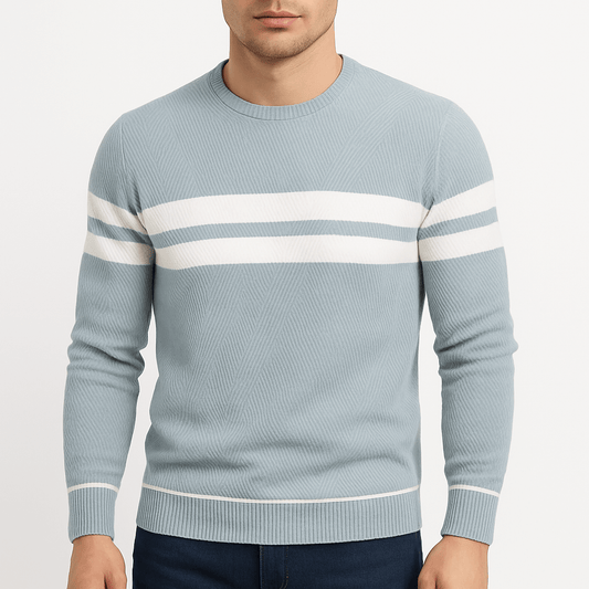 LUXEOUTFIT | Striped Knit Jumper