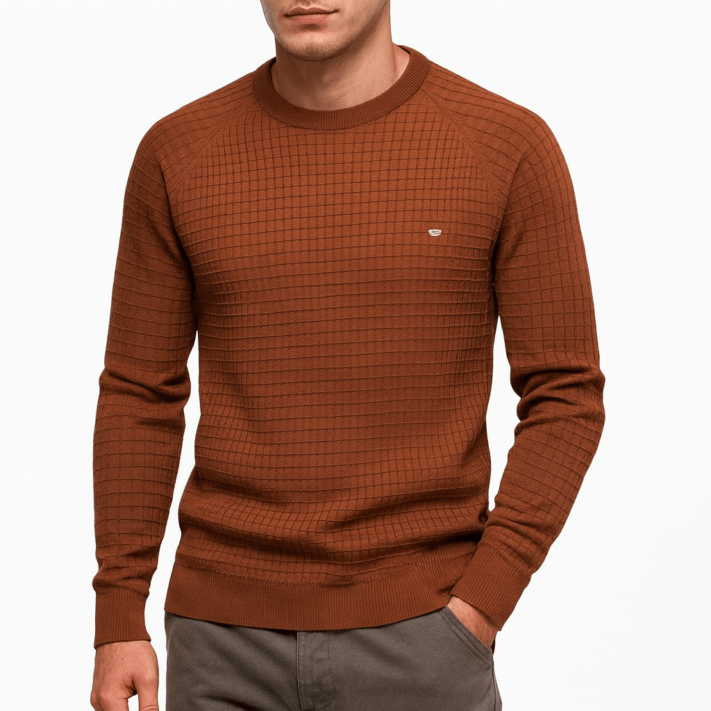 LUXEOUTFIT | Textured Knit Jumper