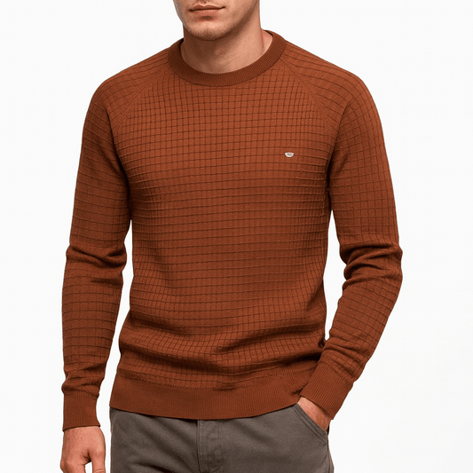 LUXEOUTFIT | Textured Knit Jumper