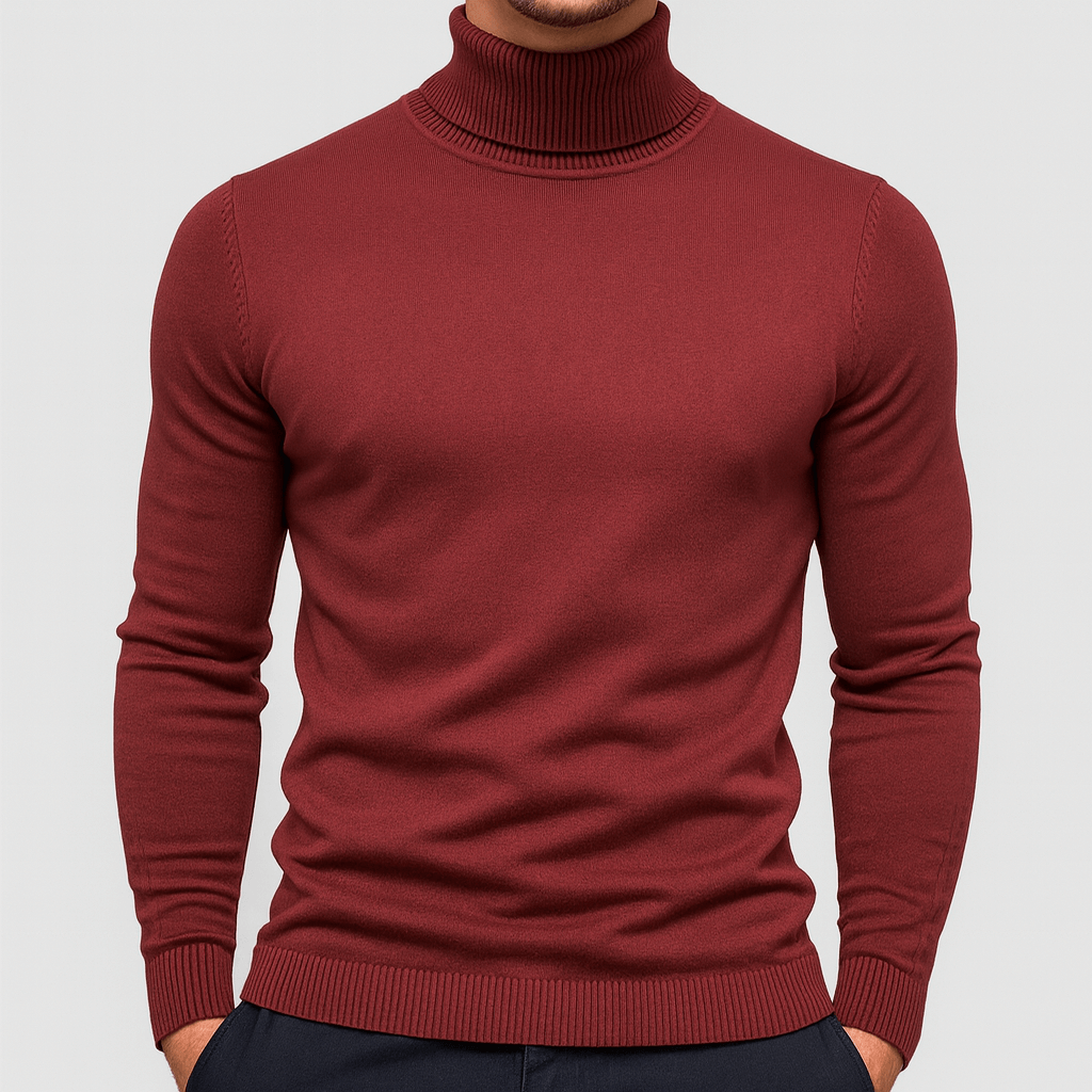 LUXEOUTFIT | Turtleneck Knit Jumper