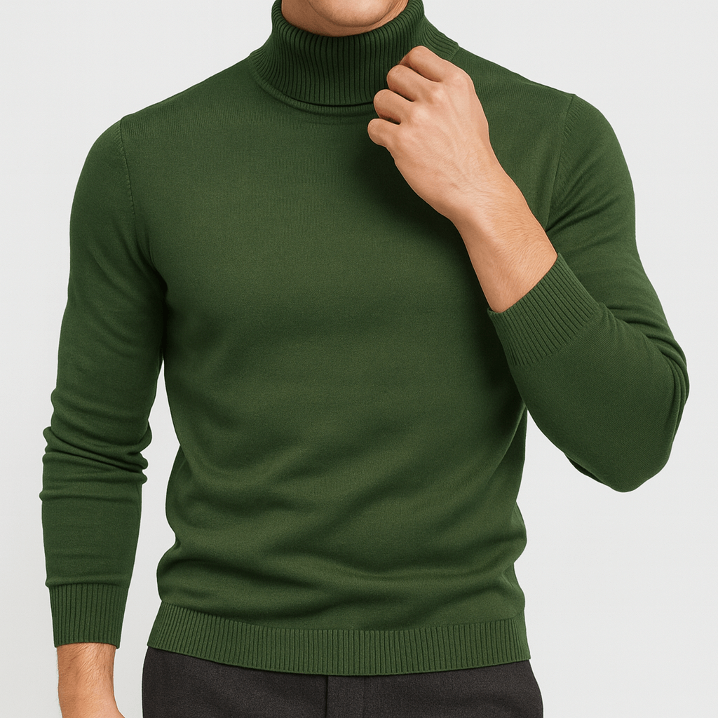 LUXEOUTFIT | Turtleneck Knit Jumper