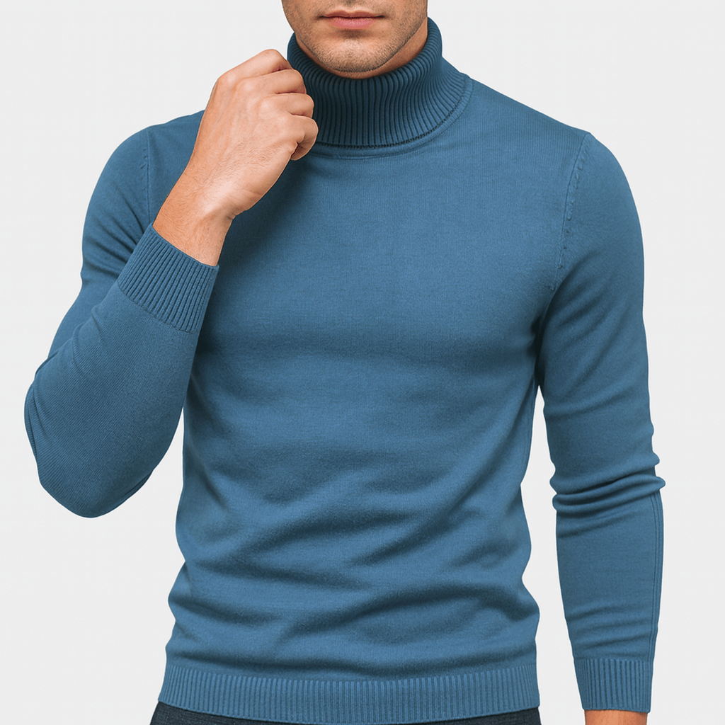 LUXEOUTFIT | Turtleneck Knit Jumper