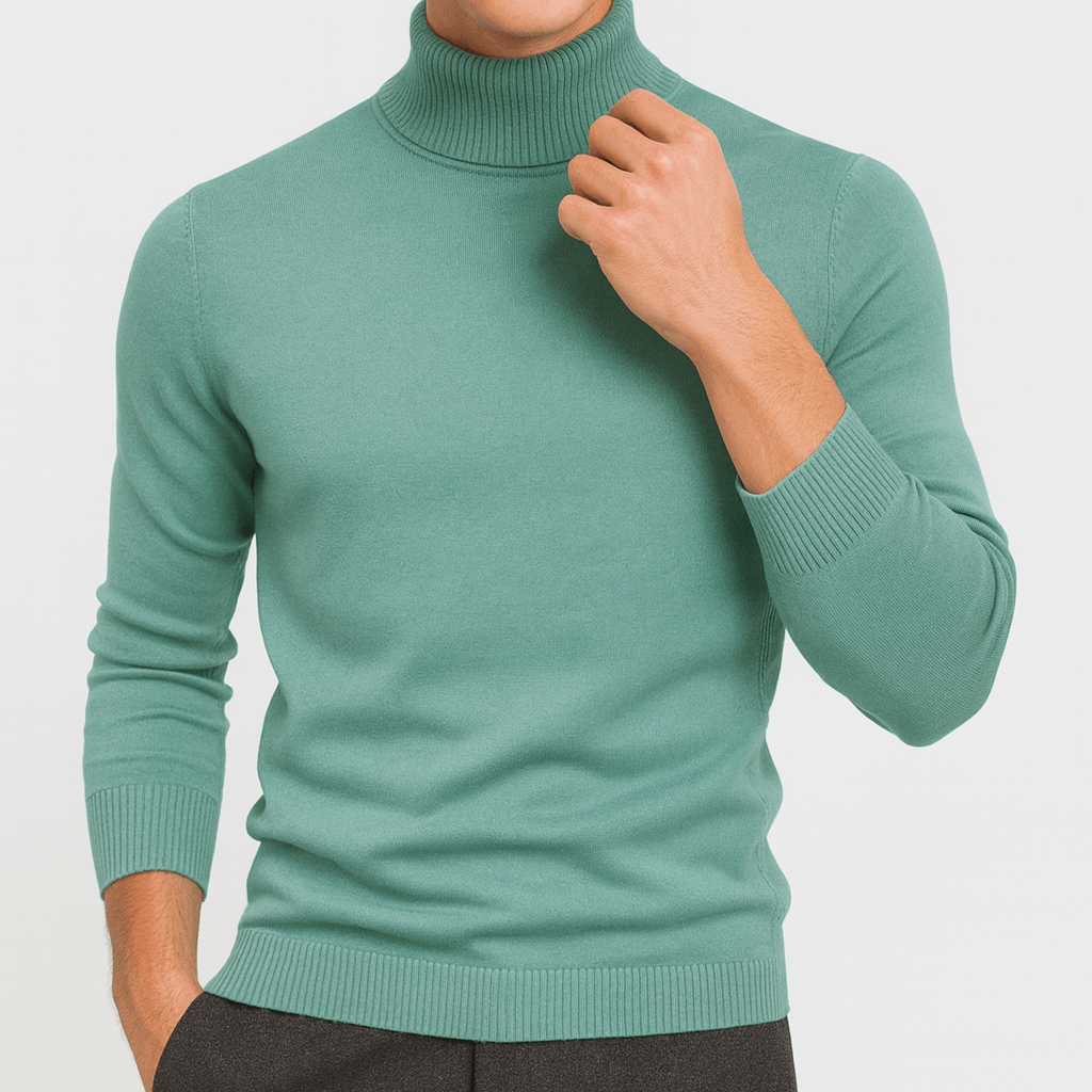 LUXEOUTFIT | Turtleneck Knit Jumper