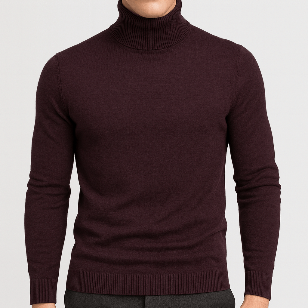 LUXEOUTFIT | Turtleneck Knit Jumper