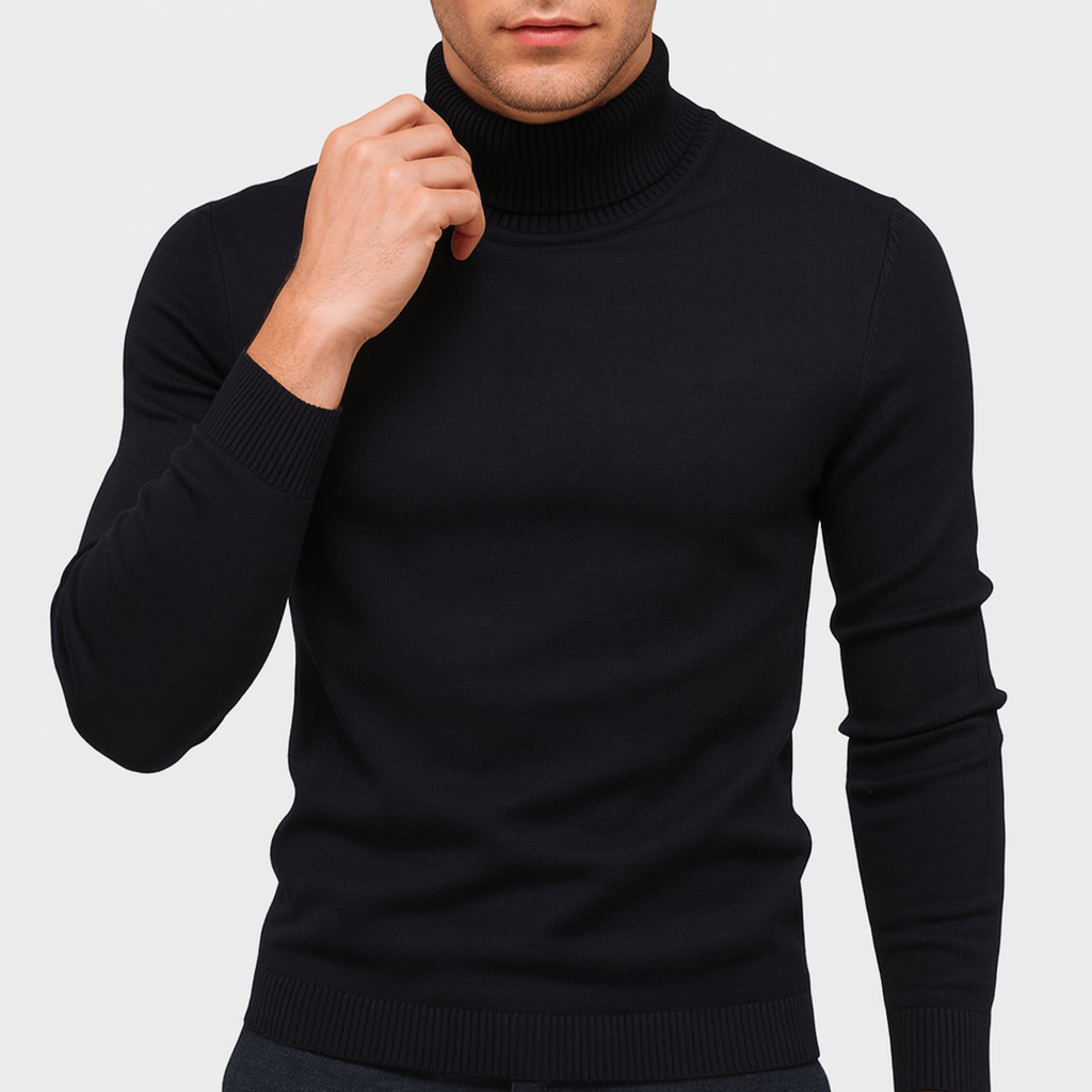 LUXEOUTFIT | Turtleneck Knit Jumper