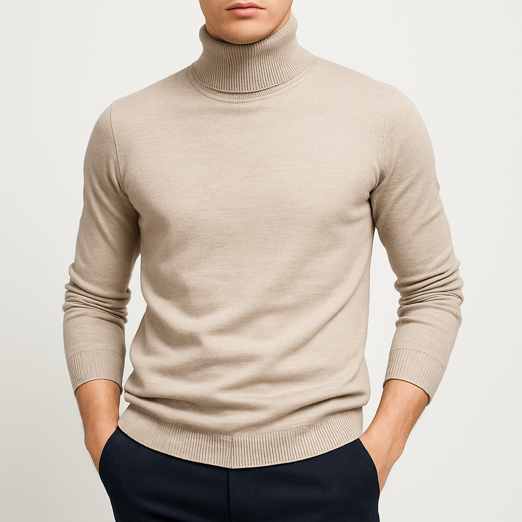 LUXEOUTFIT | Turtleneck Knit Jumper