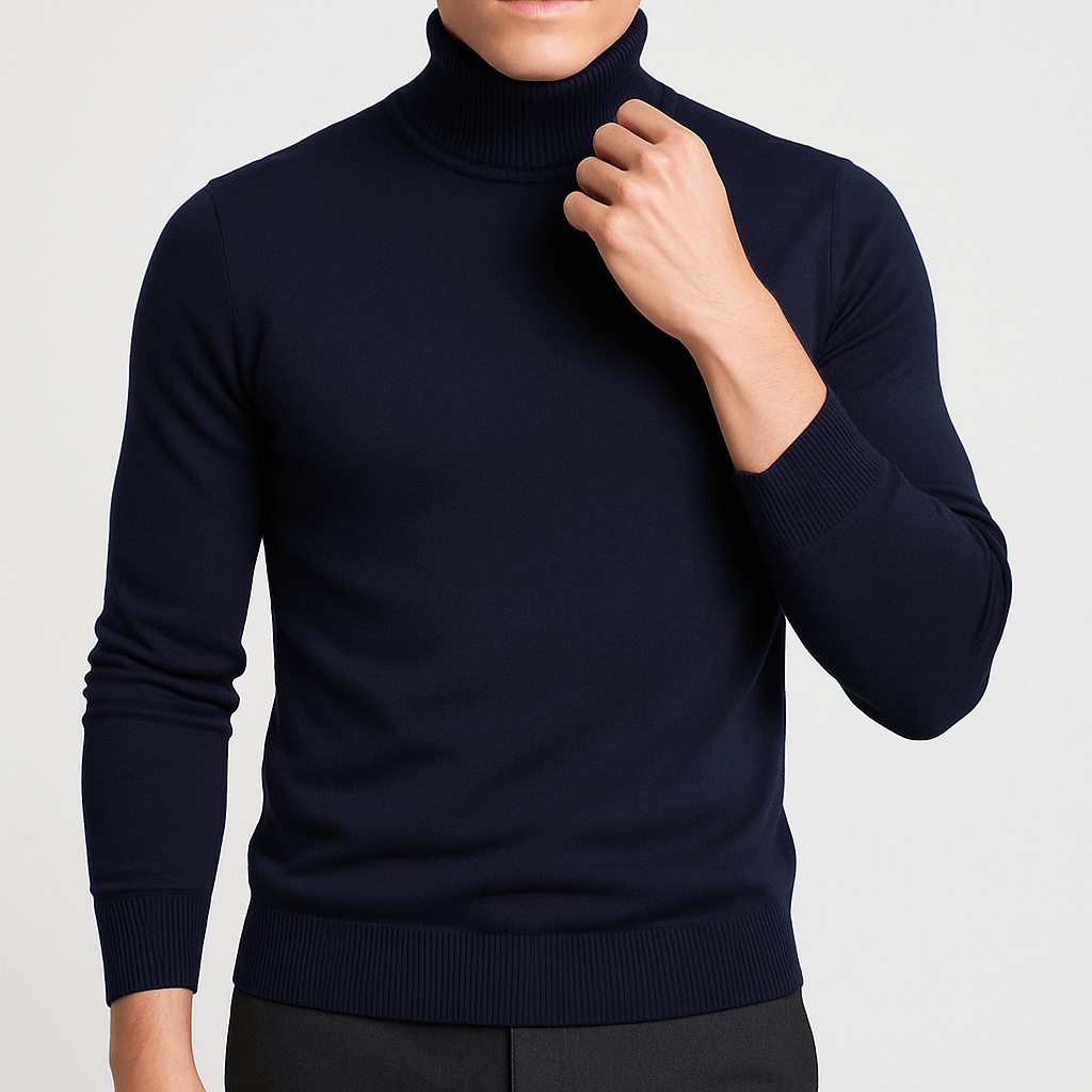 LUXEOUTFIT | Turtleneck Knit Jumper