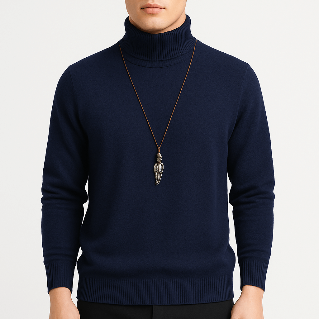 LUXEOUTFIT | Turtleneck Knit Sweater