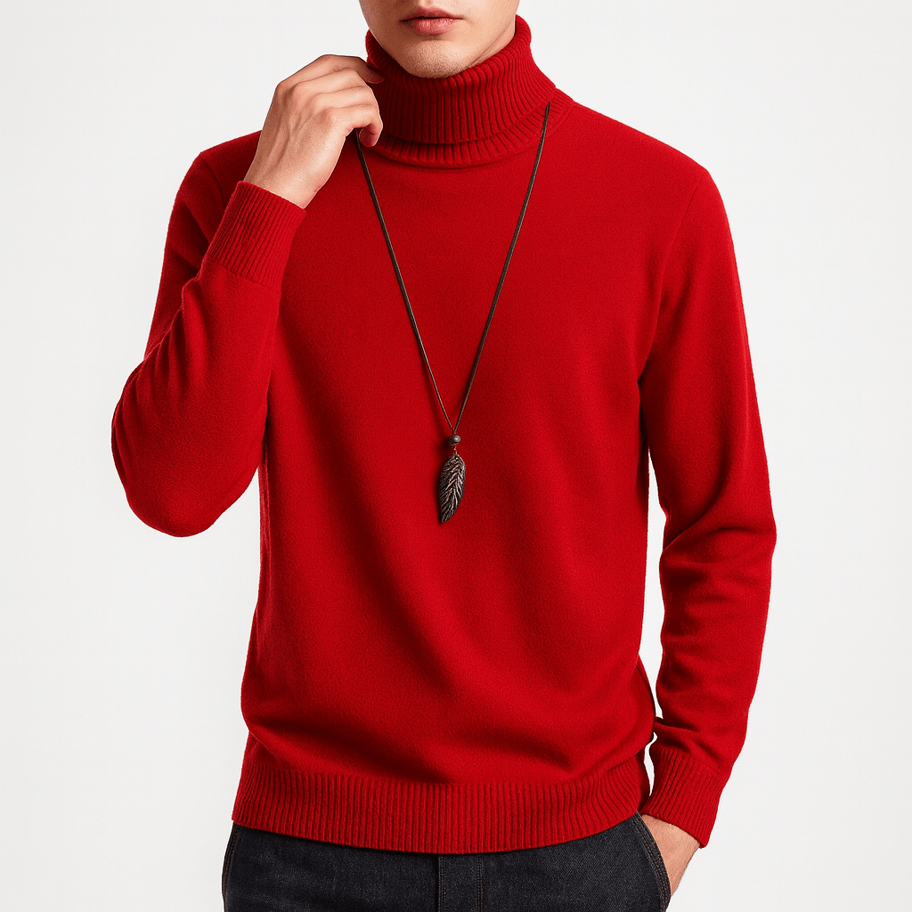 LUXEOUTFIT | Turtleneck Knit Sweater