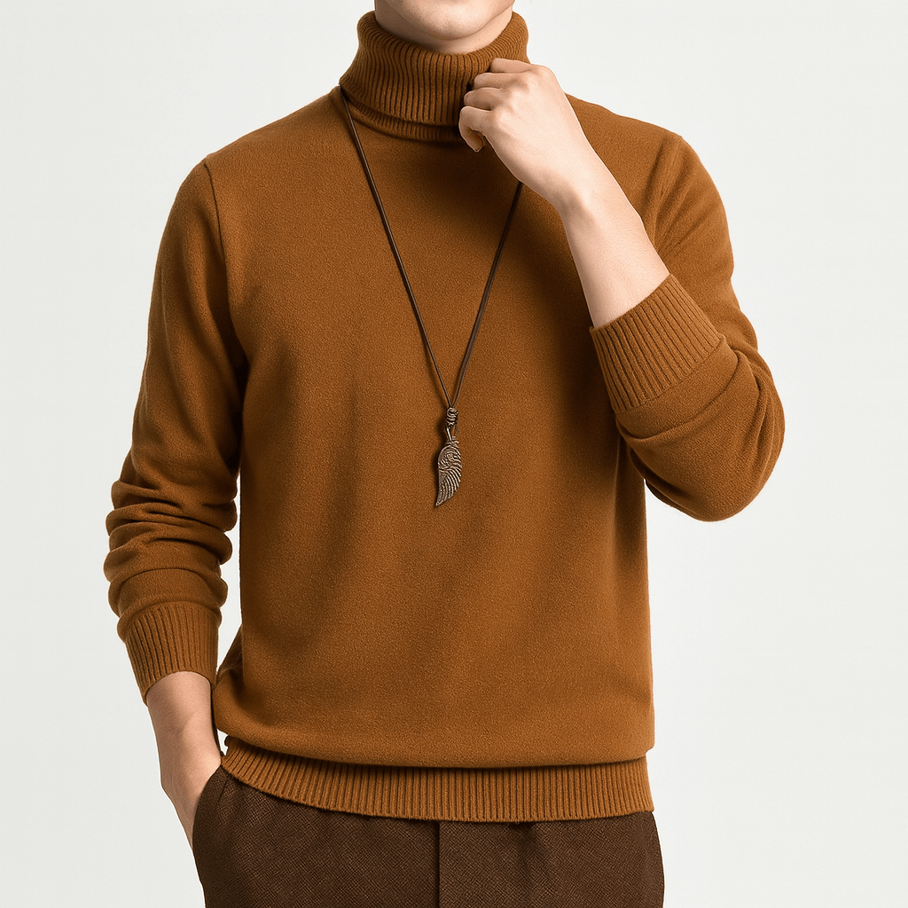 LUXEOUTFIT | Turtleneck Knit Sweater