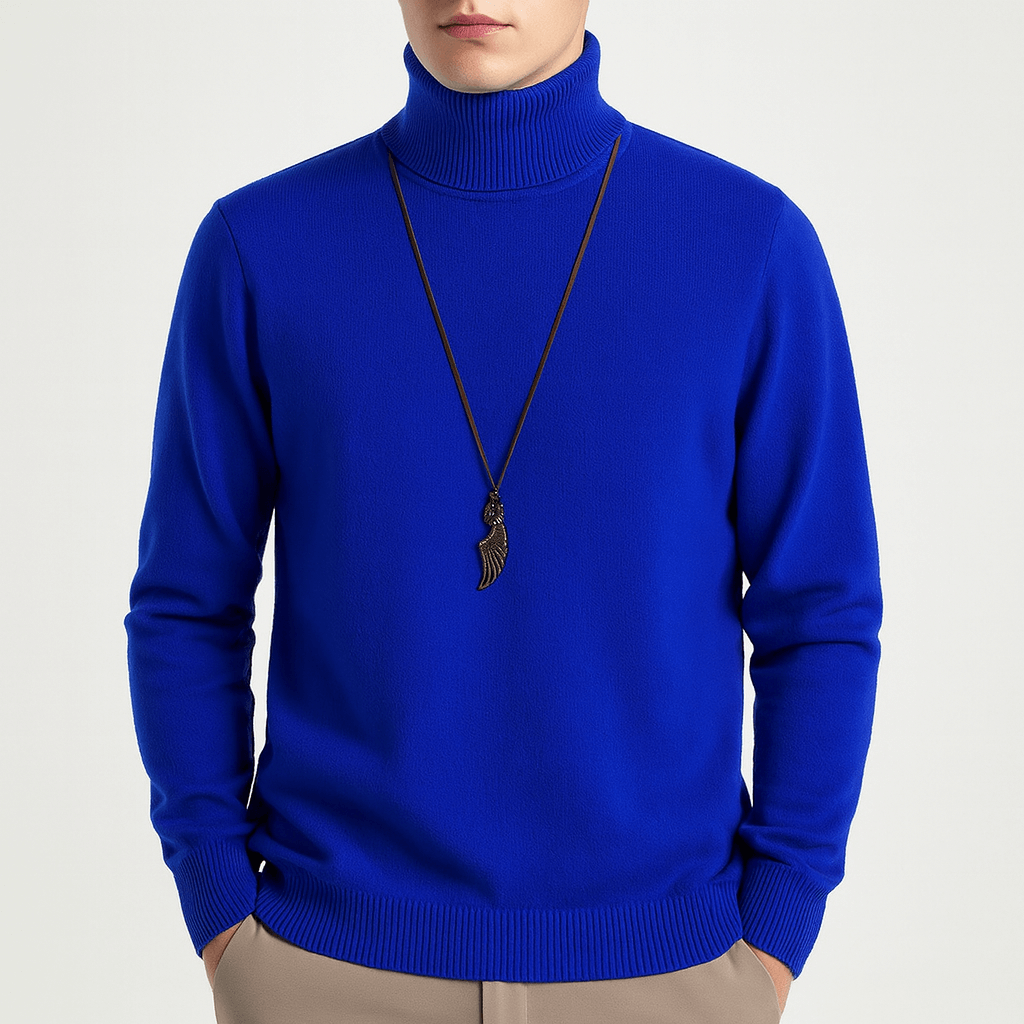 LUXEOUTFIT | Turtleneck Knit Sweater