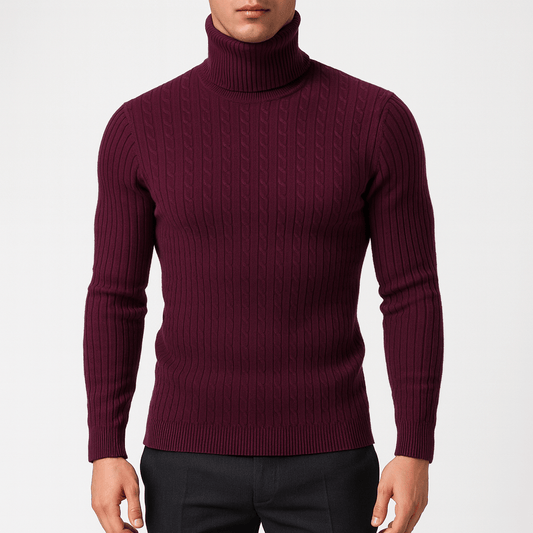 LUXEOUTFIT | Turtleneck Wool Sweater