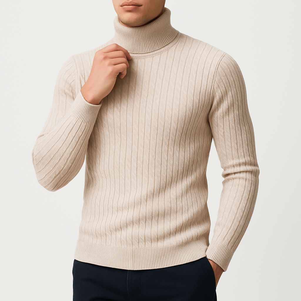 LUXEOUTFIT | Turtleneck Wool Sweater