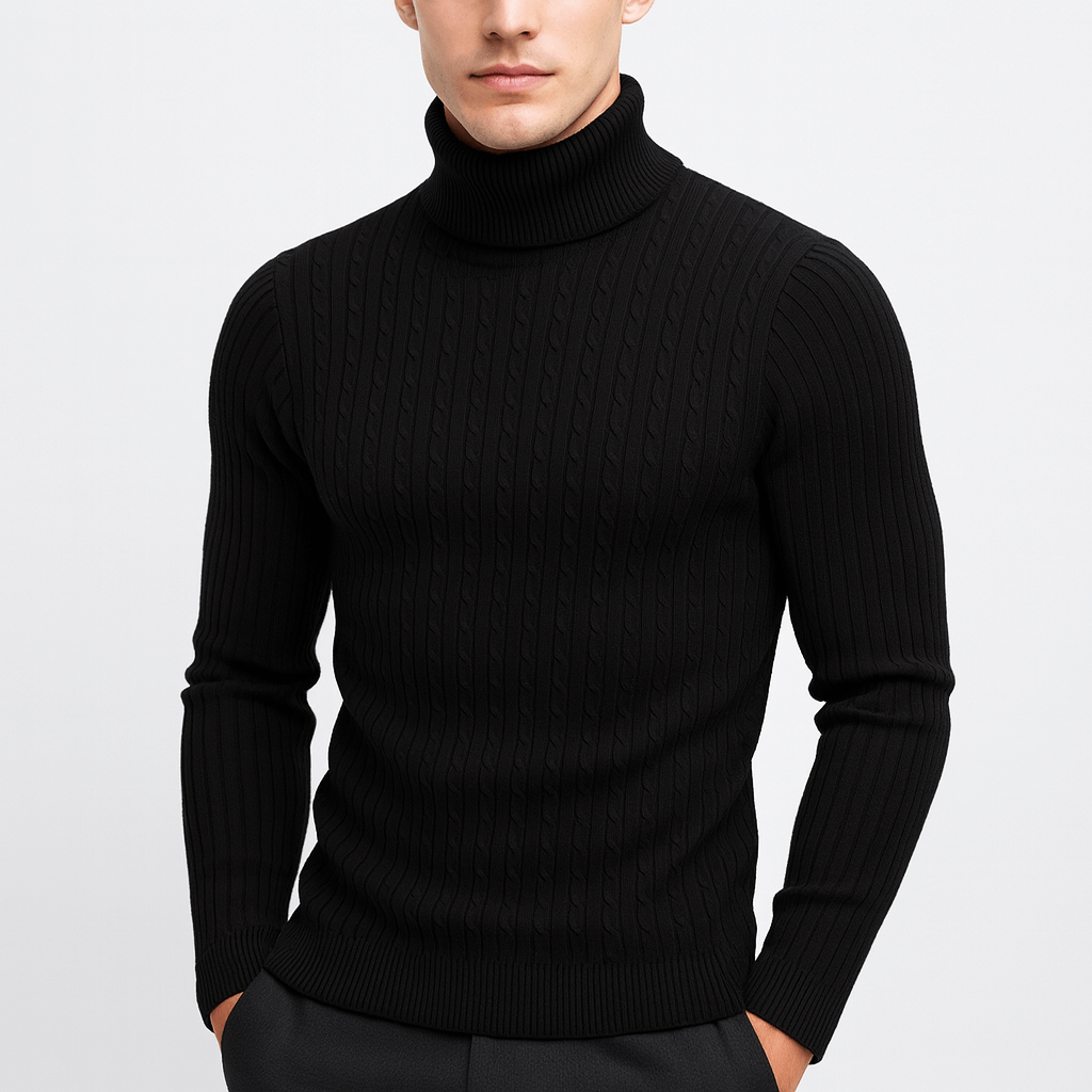 LUXEOUTFIT | Turtleneck Wool Sweater