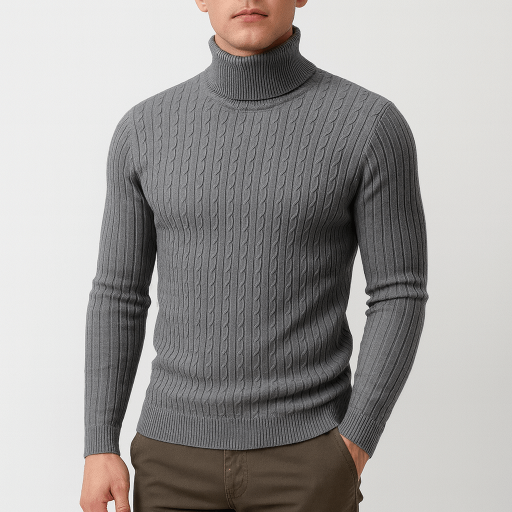 LUXEOUTFIT | Turtleneck Wool Sweater