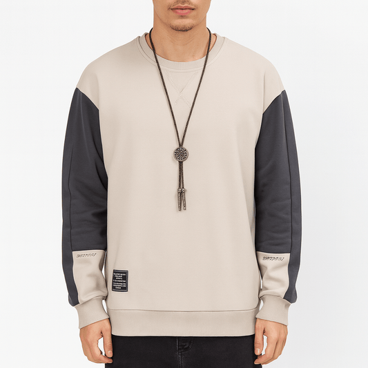 LUXEOUTFIT | Two-Tone Sweatshirt