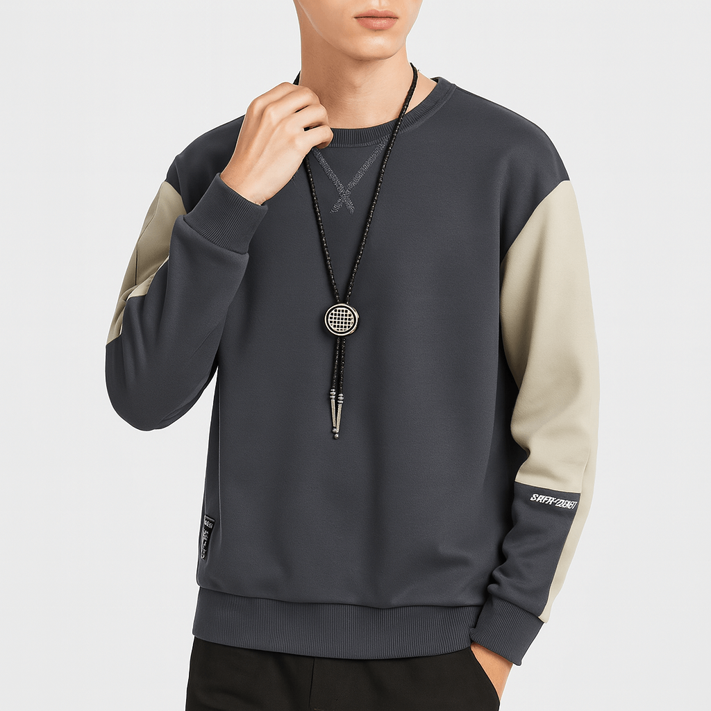 LUXEOUTFIT | Two-Tone Sweatshirt