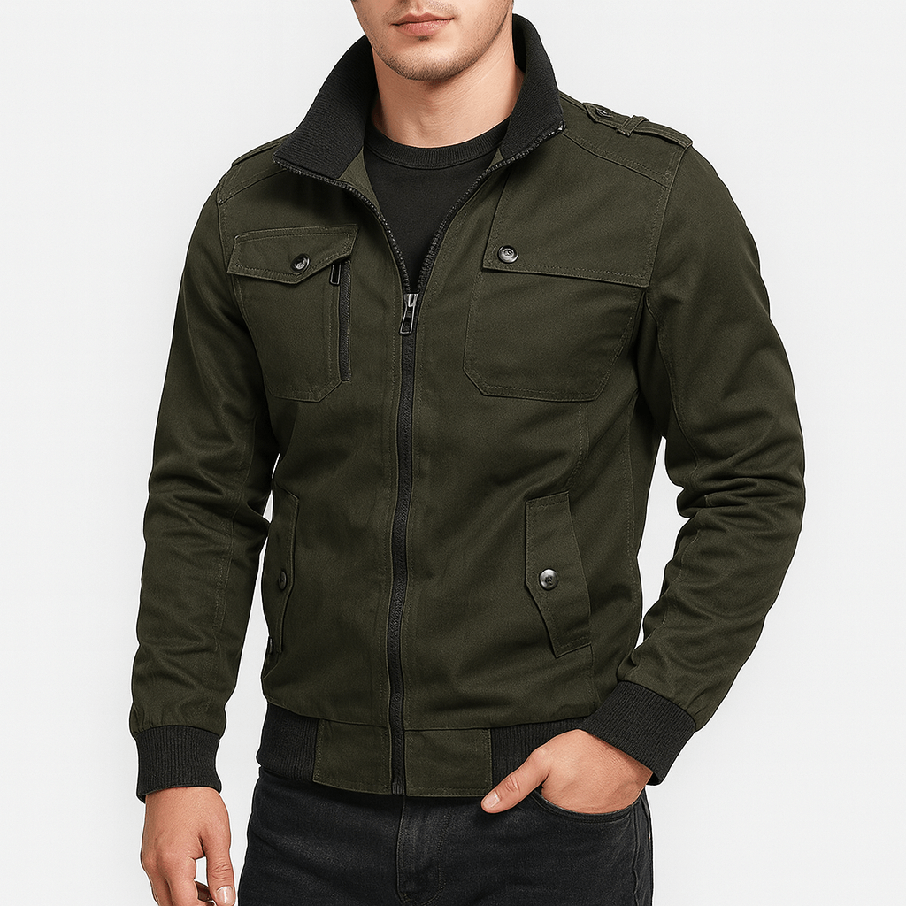 LUXEOUTFIT | Utility Bomber Jacket