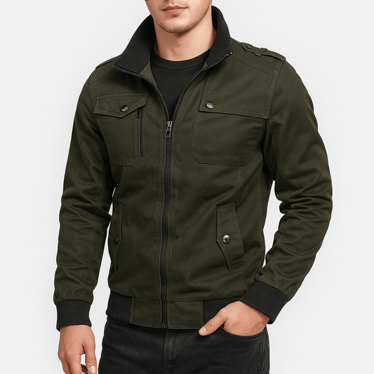 LUXEOUTFIT | Utility Bomber Jacket