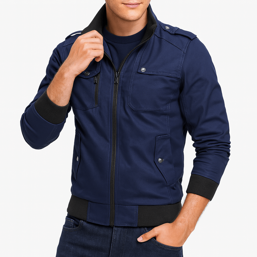 LUXEOUTFIT | Utility Bomber Jacket