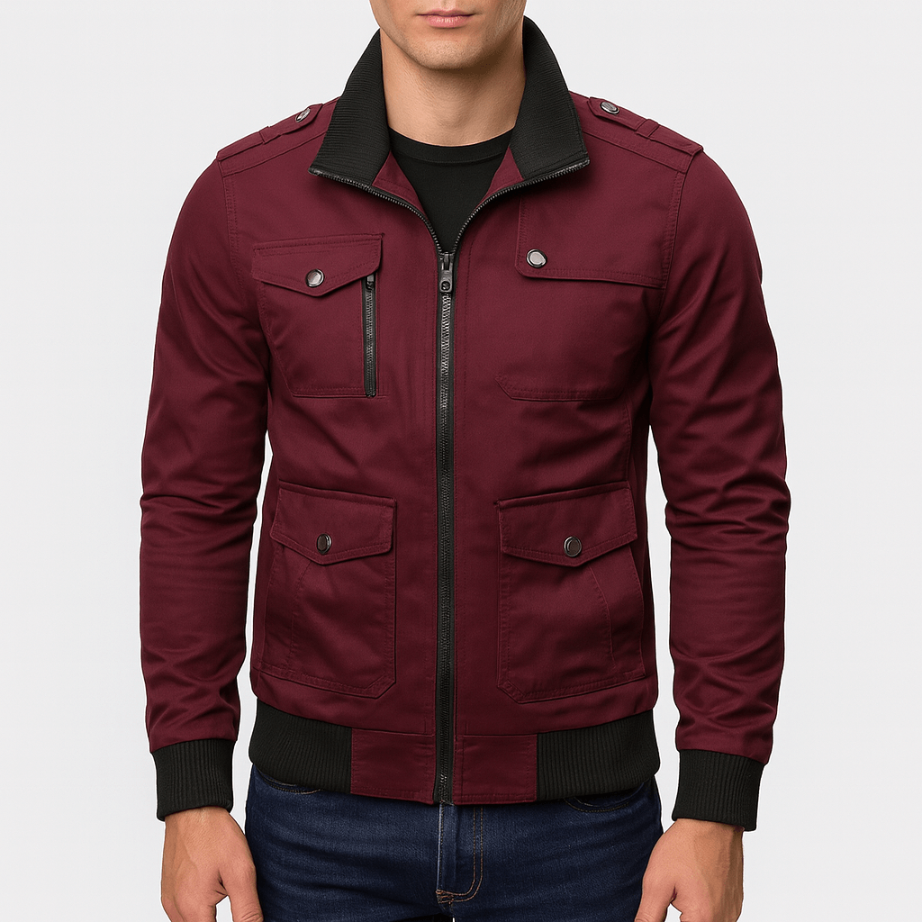 LUXEOUTFIT | Utility Bomber Jacket