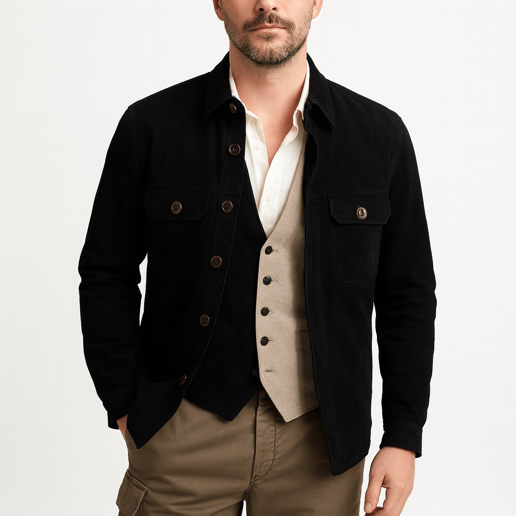 LUXEOUTFIT | Vintage Suede Blazer