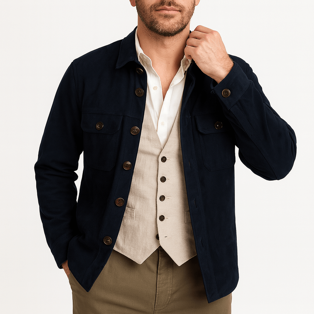 LUXEOUTFIT | Vintage Suede Blazer