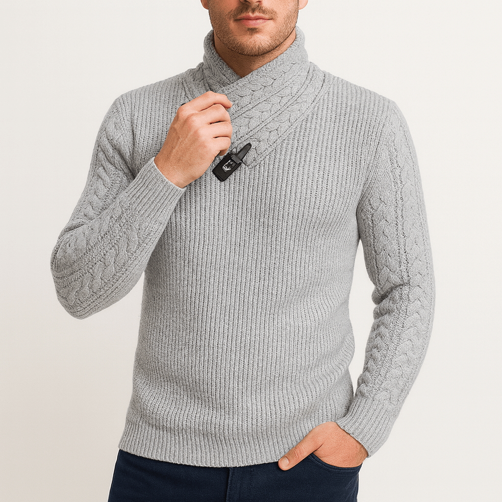 LUXEOUTFIT | Wool Blend Pullover Sweater