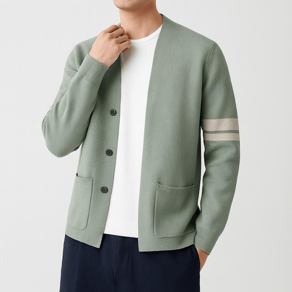 LUXEOUTFIT | Wool Knit Cardigan