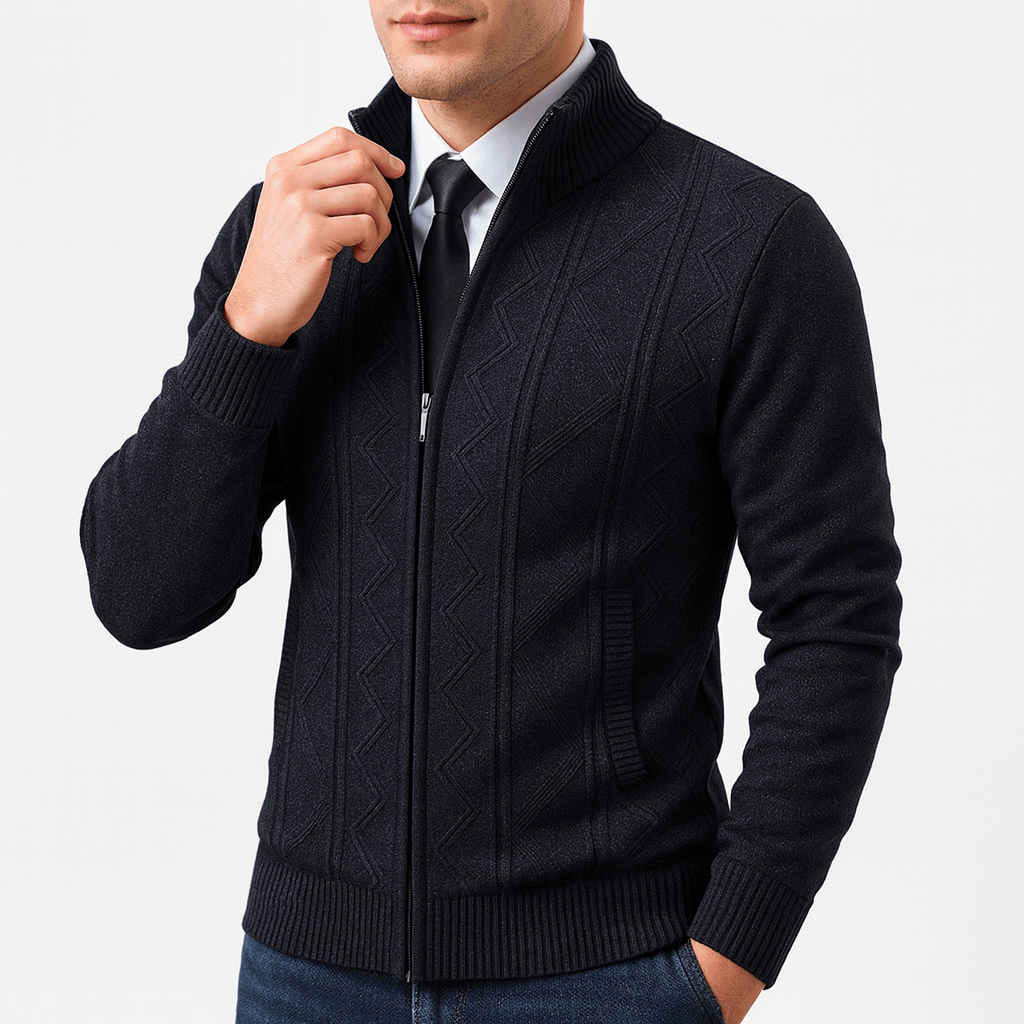 LUXEOUTFIT | Wool Knit Jacket