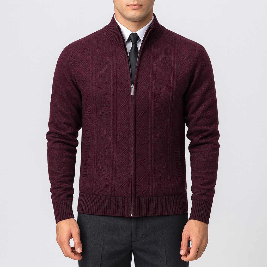 LUXEOUTFIT | Wool Knit Jacket