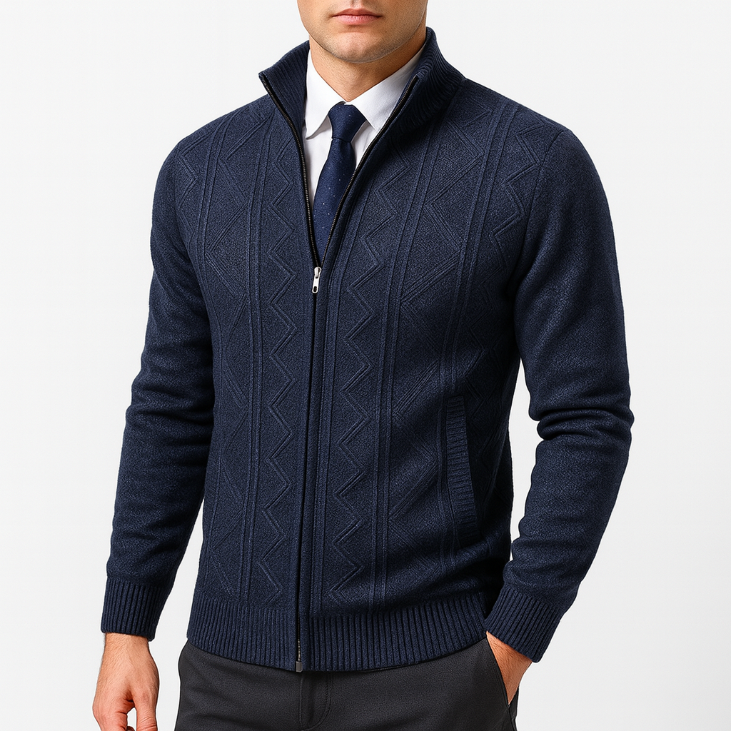 LUXEOUTFIT | Wool Knit Jacket