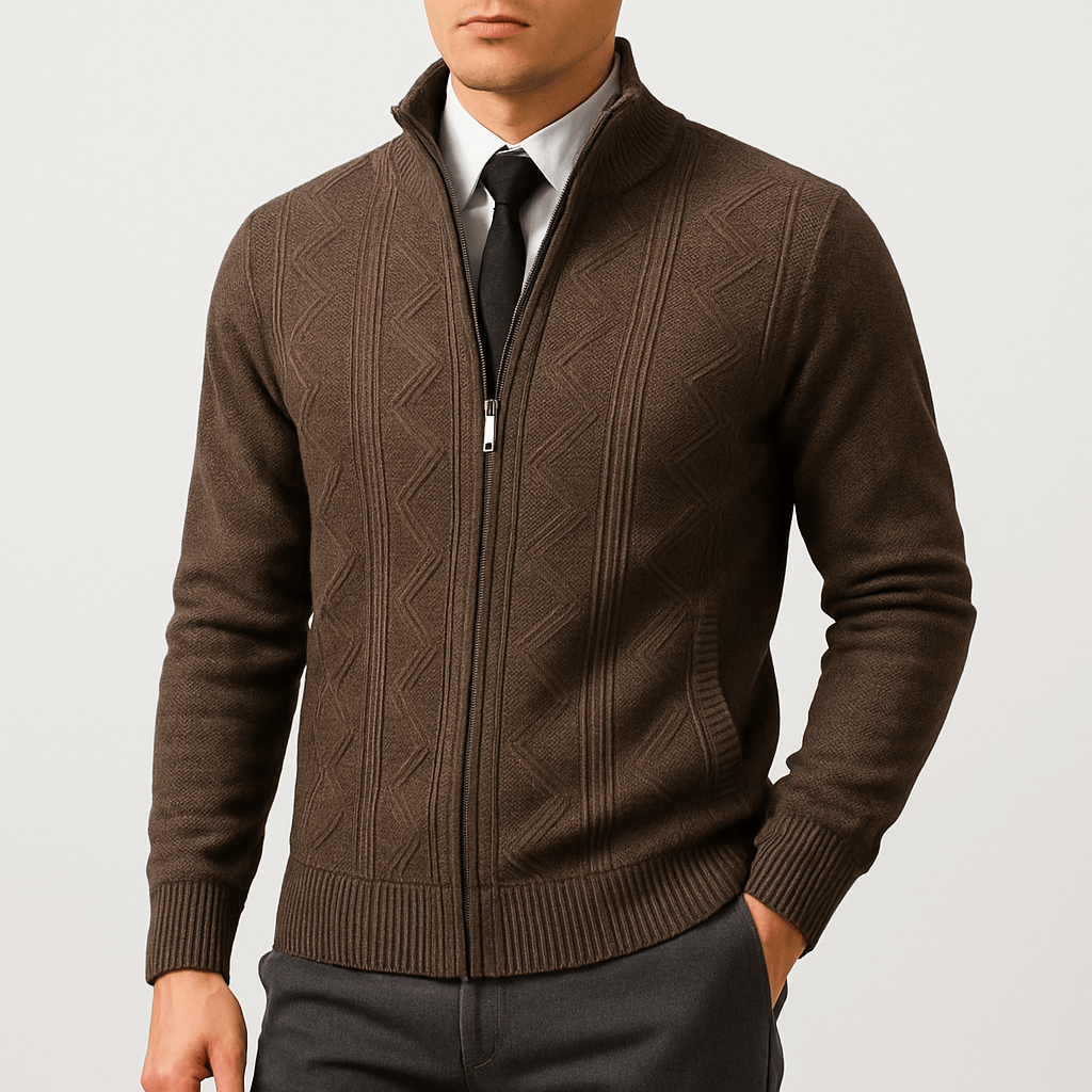 LUXEOUTFIT | Wool Knit Jacket