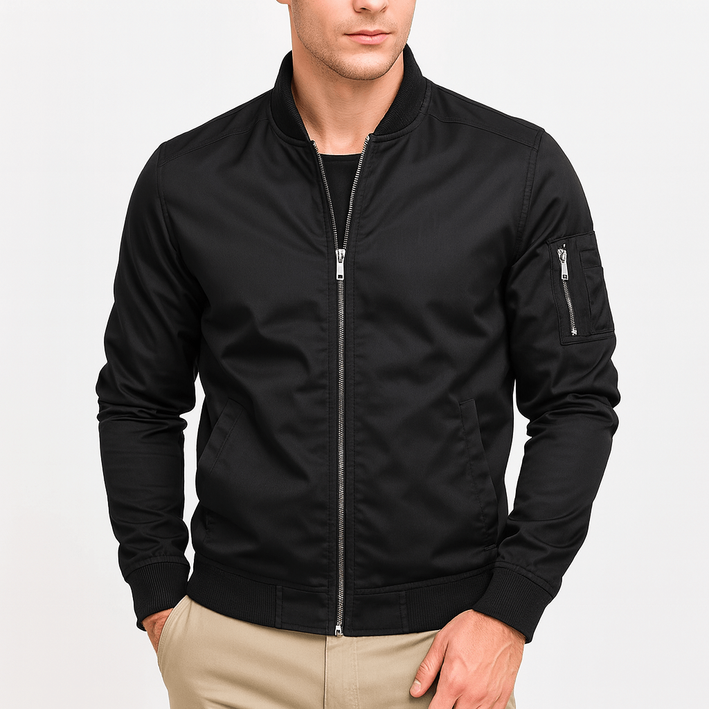 LUXEOUTFIT | Zip Pocket Bomber