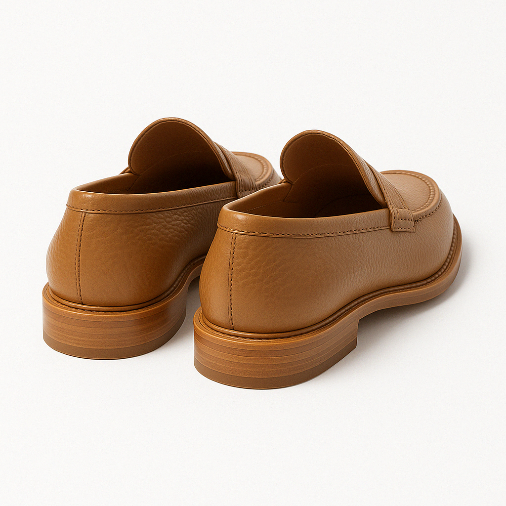 Tynro | Elegant Smooth Leather Loafers Tynro