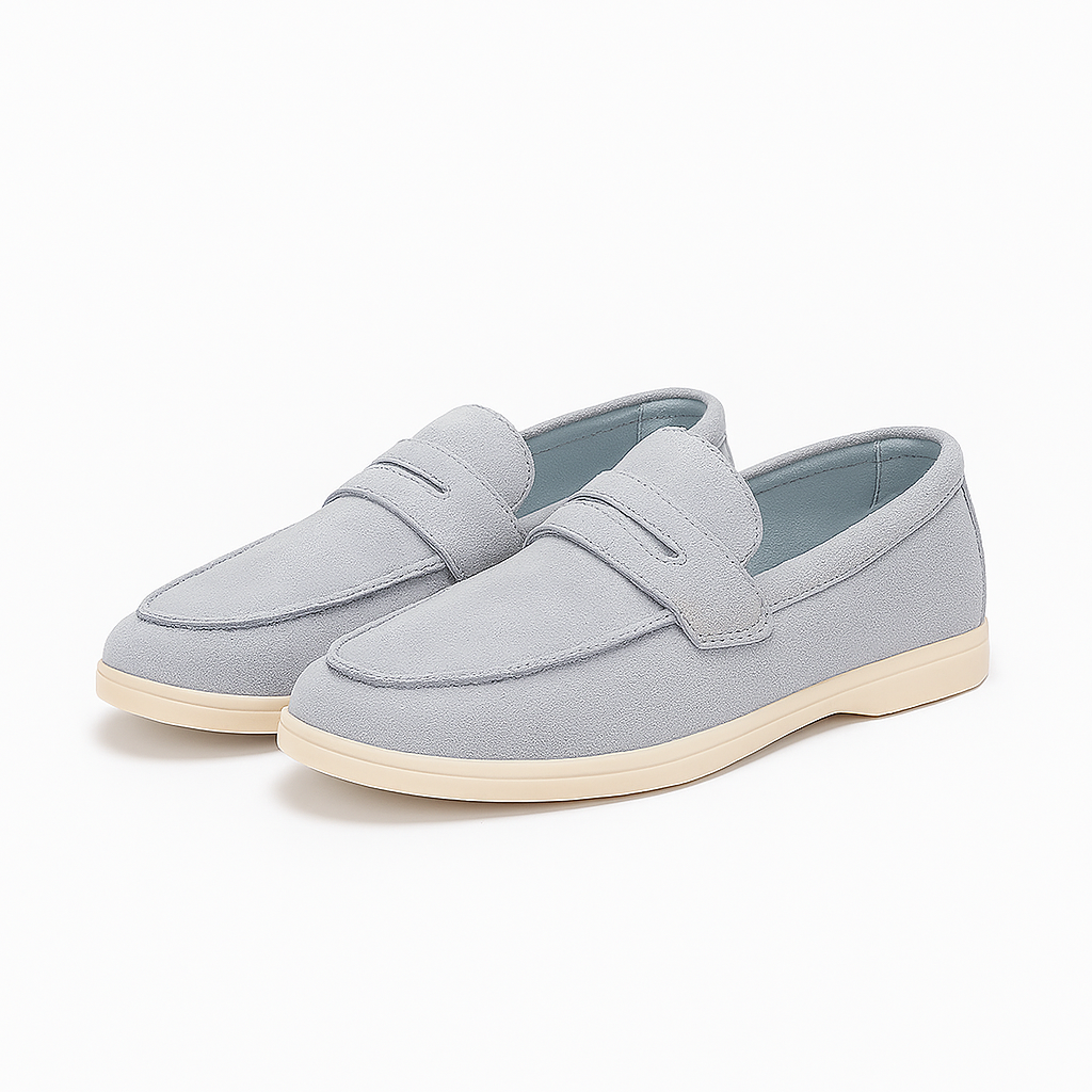 Tynro | Hand-Stitched Suede Loafers Tynro