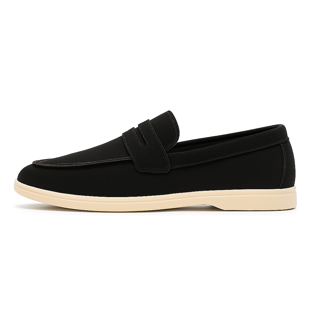 Tynro | Hand-Stitched Suede Loafers Tynro